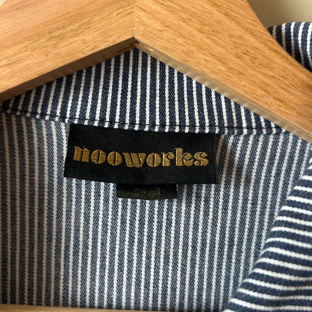 Nooworks Blue Striped Jumpsuit - Picture 6 of 8